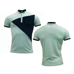 Polo transpirable de alta calidad Unisex liso en blanco logotipo personalizado bordado polos de hombre - Product Image 1