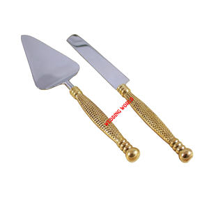 <b>Wedding</b> Decorative Metal <b>Cake</b> Server Excellent Quality Tabletop Designer Flatware Classic Stylish Wholesale Metal <b>Cake</b> Knife - Product Image 1