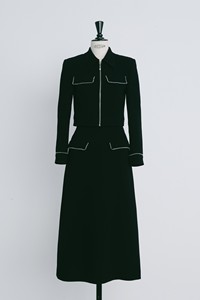 Haute qualité bon prix femmes jupe 60% acétate 40% Polyester mode durable Unique VIVIAN MIDI jupe commande en gros - Product Image 2