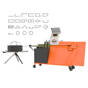 เครื่องดัดเหล็กเส้น6-8มม. ฟังก์ชันการทำงานเครื่องดัดเหล็กเส้นอัตโนมัติเครื่องดัดโกลน - Product Image 3