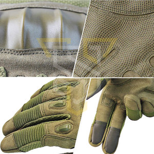 Gants d'équitation d'été à logo personnalisé Gants de moto de marque privée de haute qualité en cuir - Product Image 6