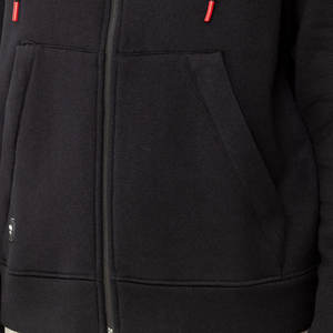 2025 OEM ODM goutte épaule fermeture éclair sweats à capuche femmes unisexe Logo personnalisé français éponge lourd surdimensionné femmes sweats à capuche - Product Image 6