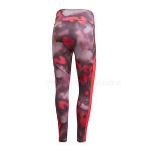 Hot Sale Customizable Casual Women's Yoga <b>Leggings</b> Breathable Spandex/<b>Polyester</b> Mid Waist Logo Design Midi Length All Seasons - Product Image 2