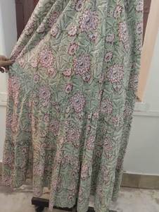 ชุดเดรสยาวผ้าฝ้าย100% สำหรับผู้หญิงชุดเดรสของขวัญวันเกิดแนววินเทจซักได้เป็นมิตรกับสิ่งแวดล้อมชุดเดรสสำหรับโอกาสพิเศษตามธรรมชาติ - Product Image 5