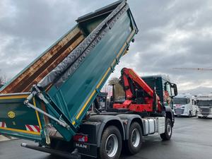 Neuf/OCCASION POUR 2020 M AN TGS 26.500 6X6 Transmission automatique Diesel COULEUR VERT PUISSANCE 368KW 500HP - Product Image 5