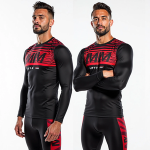 Garde-éruption BJJ personnalisé de haute qualité à impression par sublimation Équipement d'entraînement MMA respirant et durable de haute qualité pour les arts martiaux - Product Image 3