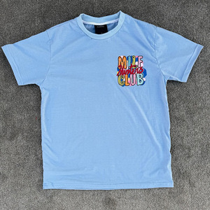 Camisetas con logotipo personalizado para hombre de alta calidad 250 Gsm algodón ropa de calle estilo cómodo Unisex cuello Puff estampado 100% algodón suave - Product Image 6