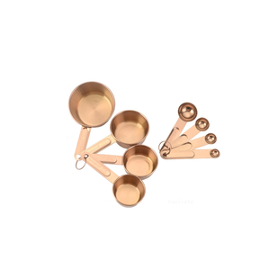 5 tasses à mesurer et cuillères à mesurer en cuivre pour les ustensiles de cuisine et les restaurants au meilleur prix - Product Image 5