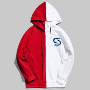 Sweat-shirt à capuche surdimensionné pour hommes 100% coton imprimé de nombreuses couleurs avec logo sur le devant pour l'hiver - Product Image 3