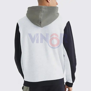 ชุดวอร์มแบบสวมหัวมีฮู้ดสำหรับผู้ชายชุดวิ่ง2ชิ้นเสื้อวอร์มผ้าฟลีซออกแบบโลโก้ได้ตามต้องการสำหรับฤดูหนาวลายพื้น - Product Image 5