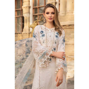ชุดเครื่องแต่งกายหรูหรา Maria.B คอลเลคชั่น Luxury Lawn รุ่น SS'24-15A-TC-335 สำหรับเทศกาลฤดูใบไม้ผลิ/ฤดูร้อนและเทศกาลอีด - Product Image 4