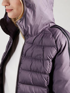 Vente chaude élégant à la mode tricoté femmes dynamique bouffant matelassé veste d'hiver avec remplissage en polyester - Product Image 4