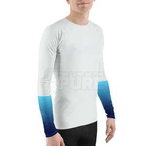 Camiseta de Manga Larga Holgada con Logotipo Personalizado para Hombre, Camiseta Deportiva Personalizada al por Mayor para Jóvenes - Product Image 6