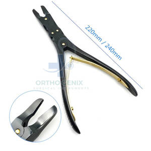 Instrumentos médicos, pinzas para morder huesos, Manual de acero satinado de alta calidad para cirugía, procedimientos óseos, uso quirúrgico ortopédico - Product Image 3