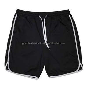 Pantalones cortos de poliéster elástico para hombre Diseño impreso transpirable y de secado rápido para chándales de verano para adultos - Product Image 1