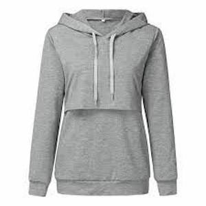 Ladies Maternity Hoodie Plus Size Women Clothing Women's Blouses & <b>Shirts</b> Clothes Women Crop - Product Image 1