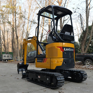 2026 Best 9017F Crawler Mini Excavator 1.7 Ton Zero Tail Swing Hydraulic Digger High <b>Load</b> Moment 1 Year Warranty Garden 0.045m - Product Image 2