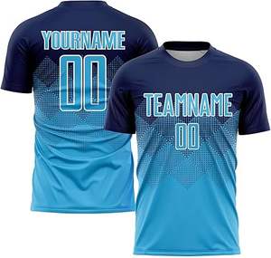 Uniforme de fútbol profesional para niños Nuevo estilo 100% Poliéster Calidad Premium Color sólido Último diseño en venta - Product Image 4