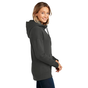 Sudadera con Capucha para Mujer, de Forro Polar, con Cierre Completo, Color Sólido, de Algodón y Fibra de Bambú, Largo Regular, para Otoño - Product Image 6