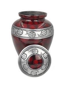 Urnes funéraires en aluminium gravées pour cendres humaines - Product Image 3