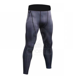 Pantalons de compression pour hommes, dernier design, taille élastique de haute qualité, séchage rapide, respirant, longueur intégrale - Product Image 6