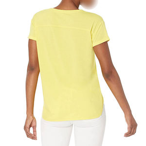 2025 Good Quality In Different Design Make Your Own Premium Quality Latest Product <b>Women's</b> Regular Fit Printed Cotton <b>T</b>-<b>Shirts</b> - Product Image 5