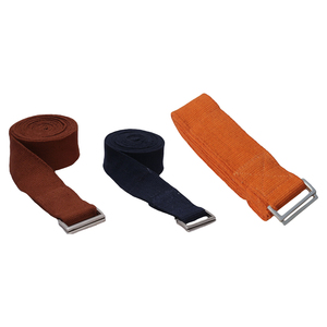 Sangle de yoga en coton durable / Ceinture - Personnalisable, plusieurs couleurs pour une meilleure flexibilité, une meilleure posture et un entraînement à domicile à prix de gros - Product Image 6