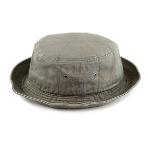 หมวกทรงบัคเก็ตแฟชั่นใหม่หมวกทรงถังทำจากวัสดุที่ทนทานทำจากผ้าฝ้ายออกแบบได้ตามต้องการ - Product Image 5