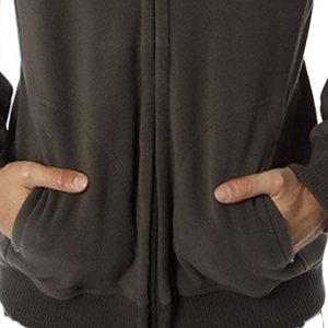 Jersey de algodón con capucha para hombre, chándal de franela de invierno, traje de jogging con cremallera y técnica lavada de impresión digital para ocio - Product Image 4