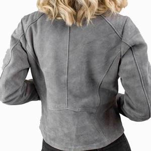 Mens High Quality <b>Suede</b> <b>Jacket</b> High Quality Leather <b>Suede</b> Biker <b>Jacket</b> Perfect for all season <b>Suede</b> Leather - Product Image 2