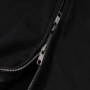 Acid Washed French Terry 400G 100% Cotton Embroidery Printing Custom basics Zipper Up <b>Men's</b> Clothing <b>Men's</b> Hoodies Sweatshirts - Product Image 4