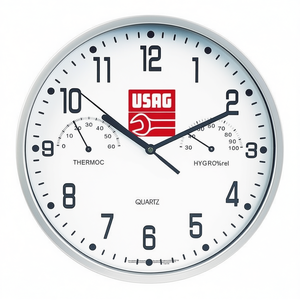 Reloj de Pared Electrónico Usag, Accesorio de Diseño Moderno para el Hogar o la Oficina - Product Image 2