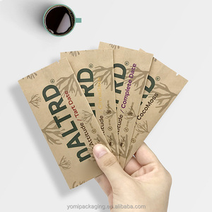 Tùy chỉnh nhiệt con dấu trở lại bên con dấu kẹo Nut Mylar Túi protein năng lượng nấm sô cô la thanh <span class=keywords><strong>wrapper</strong></span> bao bì túi cho gối - Product Image 1