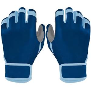 Gants de frappeur de baseball pour hommes de qualité professionnelle, grande taille, pour gaucher, fermeture à boucle, design personnalisable, ajustement confortable - Product Image 1