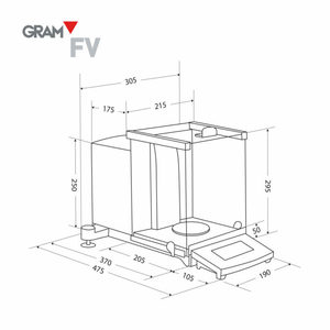 Bilancia Analitica Gram Core FV - Product Image 4