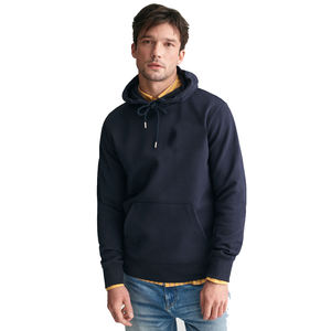 Venta al por mayor logotipo personalizado hombres pulóver sudaderas con capucha de lana 100% algodón invierno Impresión digital a granel para gimnasio ropa casual - Product Image 6