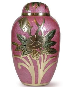 Urne commémorative pour cendres humaines Urnes de crémation en métal pour cendres humaines adultes Urnes commémoratives Design peint Fournitures funéraires - Product Image 5