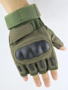 Gants tactiques de protection pour les doigts, sans doigts, pour l'entraînement en plein air, pour hommes, vente en gros - Product Image 3