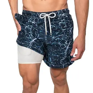 Super-Comfortable Breathable Sports Summer Fashion Sublimation Meshed-Short Men Quick-Dry Swimsuits Trunks