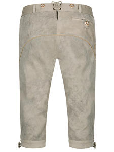 Vente en gros de vêtements traditionnels allemands bavarois Oktoberfest personnalisés Shorts Lederhosen pour hommes et femmes brodés respectueux de l'environnement - Product Image 2