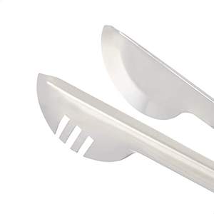 Pince de service en acier inoxydable avec finition brillante et polie, parfaite pour les accessoires de cuisine et de mariage. - Product Image 4