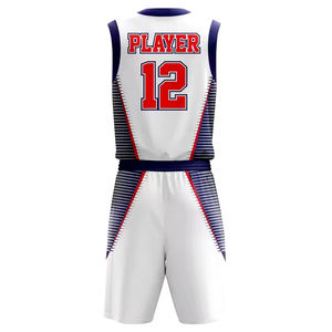 Vêtements de basket-ball style confortable pour jeunes Américains Uniformes de basket-ball Maillot de basket-ball Service OEM Vente en gros 2025 Nouveaux ensembles - Product Image 6