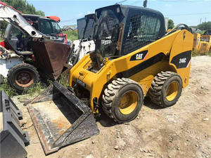 Cargadora de Dirección Deslizante CAT246 Usada en Buenas Condiciones, Carga Nominal de 2 Toneladas, en Venta para Exportación y Comercio Exterior - Product Image 4