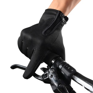 Gants de vélo et de moto à doigts entiers avec technologie de gel de sport antidérapante Matériau polaire meilleures poignées pour le cyclisme - Product Image 3