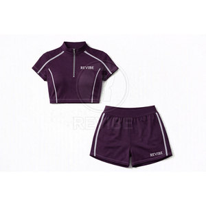 Conjuntos Cortos para Mujer de Estilo Nuevo, Hechos a Medida, de Secado Rápido, en Venta, Servicio OEM, Precio al por Mayor - Product Image 5