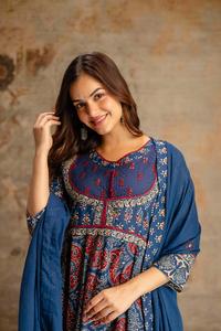 Conjunto de Traje Étnico Tradicional de Moda de 3 Piezas para Mujer, Ropa de Diseñador Premium, Proveedor Mayorista al Mejor Precio - Product Image 5