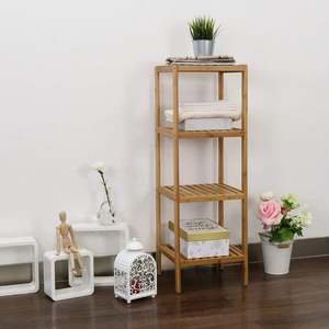 Étagères de rangement en bambou au prix d'usine, meubles en bois, étagère-échelle en bambou écologique et durable à vendre - Product Image 1