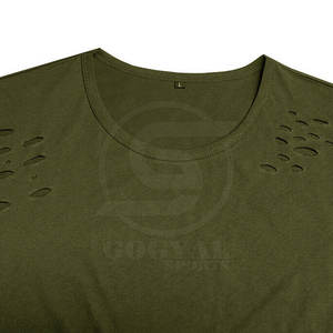 Camisetas Desgastadas de Fabricante Pakistaní, Camisetas Desgastadas Ligeras, Camisetas Desgastadas con MOQ Bajo - Product Image 4