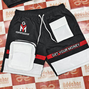 Chándal personalizado de nailon y poliéster para verano, traje para correr de dos piezas, chaqueta cortavientos, conjuntos de pantalones cortos para hombre - Product Image 6