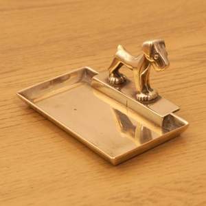 ที่เขี่ยบุหรี่ทองเหลืองโบราณพร้อมโทนทองแดงแบบชนบทเหมาะสำหรับตกแต่งคาเฟ่สไตล์ชนบทและลานกลางแจ้ง - Product Image 6